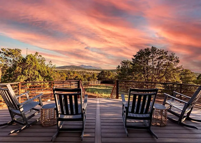 Modern Pet-friendly A-frame Retreat With Stargazing Deck & Mountain Views Near Grand Canyon South Rim & Williams, Arizona * Williams